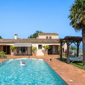 Villa Lazuel, Piscine Privative Chauffée, Vue Panoramique Et Jardin Clos, Aubenas